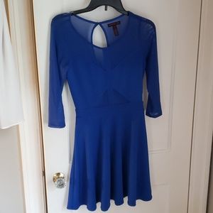 Blue dress